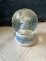 Enesco Precious Moments Angel Snow Globe Music Box 1996  “Joy To The World” - $28.04