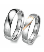 Word &#39;Love&#39; Wedding/Anniversary Titanium Stainless Ring Band Size 9,10,1... - $21.00