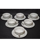 Vintage GRAYWOOD By NORITAKE Japan Coffee Tea Cup &amp; Saucer Set Of 6 - Ci... - $32.64