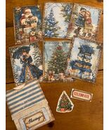Christmas Junk Journal Pocket - $8.00