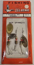 Vintage/NOS New Package of 3 Lures Seahawk SKIL MEP Spinners Made in Japan - $166.91 MXN