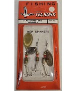 Vintage/NOS New Package of 3 Lures Seahawk SKIL MEP Spinners Made in Japan - $165.69 MXN