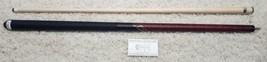 K2 Pool Cue KLCRD Red w/ Leather Wrap Play Cue w/ Low Deflection 12.5MM Shaft - £229.06 GBP