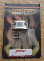 HARLEY CHROME Front CONTROL CLAMP 82-95 BIG TWIN &amp; SPORTSTER Repl. 45044-82 - $19.79