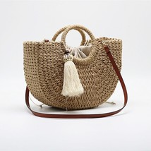 Women&#39;s Accessories Bags Spring / Summer New Fashion Casual Round Handle Thick P - £38.01 GBP
