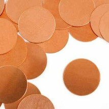 4 Stamping Blank Circle 1 Inch Metal Blanks Copper Metal Stamping Blanks  - £4.20 GBP