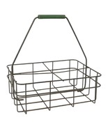 Vintage Milk Carrier 4 Half Gallon Bottles Heavy Gauge Steel Wire Dairy ... - $39.82 CAD
