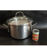 Calphalon 8606 Stainless Steel 6 Qt 1.5 Gallon Triply 2 Handled Stock Po... - $1,327.07 MXN