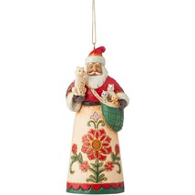 Jim Shore Heartwood Creek Santa Kittens Hanging Ornament, 4.53&quot; NIB NEW - $44.99