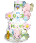 Baby Elephant Diaper Cake - £131.48 GBP