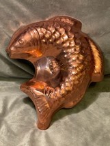 Vintage Copper Fish Dessert Mold , Kitchen Decor, (1970s) - £11.87 GBP