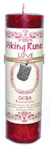 Geba Rune Love Pendant Candle 2.5-Inch Glass Home Decor - €58,55 EUR