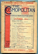 Cosmopolitan Pulp Magazine October 1904- Modern Swiss Family Robinson G/VG - £119.00 GBP