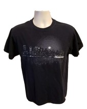 Coors Light City Building in the Night Adult Medium Black TShirt - $19.80