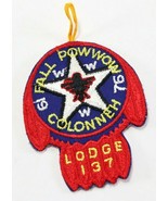 Vtg 1976 Fall Pow WoW Colonneh Lodge 137 WWW OA Boy Scout of America Cam... - $193.30 MXN
