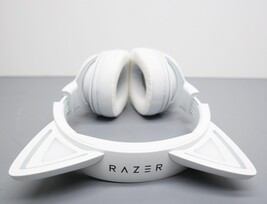 Razer Kraken Kitty V2 BT Wireless RGB Headset w/ Chroma Ears - White image 3