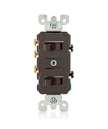 Leviton 5241 15 Amp, 120/277 Volt, Duplex Style Single-Pole/3-Way Ac Com... - $25.99