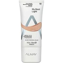 Almay Smart Shade Skin Tone Matching Makeup, Light [100] 1 oz (Pack of 3) - £18.45 GBP
