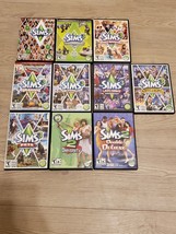 The Sims 3 And Sims 2 PC Games And Expansions 10 Game Lot All Manuals Included - £45.85 GBP