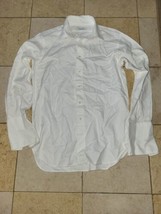 INDIVIDUALIZED SHIRTS Textured Dress Shirt White  - $72.75