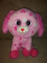 Best Made Toys Valentines Day Dog Plush 10&quot; Pink Hearts Puppy Stuffed An... - £23.26 GBP