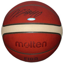 Keldon Johnson Signed Official Leather FIBA Molten Game Basketball - Upper Deck  - £238.96 GBP