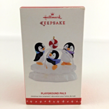 Hallmark Keepsake Ornament Playground Pals Penguins Ice Merry Go Round N... - $29.65