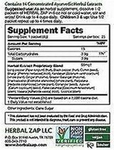 Herbal Zap Immune Support Ayurvedic Herbal Supplement 1 box of 25 packets - £21.17 GBP