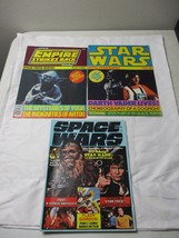 Vintage 1977 Star Wars Official Poster Monthly Issue 2,3 and Space Wars Magazine - £27.16 GBP