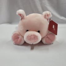 Kohl&#39;s Kohls Cares for Kid Pink Pig Plush Laying Lying Down Stuffed DGE Corp - £27.68 GBP