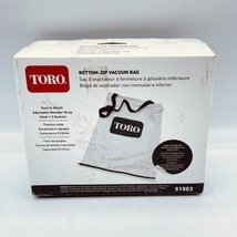 New OEM Original Toro Part # 51503 Bottom Zip Vacuum Replacement Collect... - £15.92 GBP