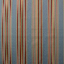 P KAUFMANN SWEETWATER STRIPE SKY BLUE MULTIUSE COTTON TWILL FABRIC BY YA... - £6.95 GBP