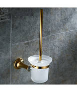 Gold Pvd Color bathroom modern luxury Crystal toilet paper holder  - $72.26