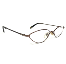 Anne Klein Eyeglasses Frames AK9082 474 Brown Round Full Rim 53-15-135 - $51.21