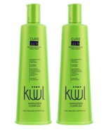 2 BOTTLES- Kuul Cure Me Repair Leave-In damaged &amp; dry hair reconstructor... - £20.56 GBP