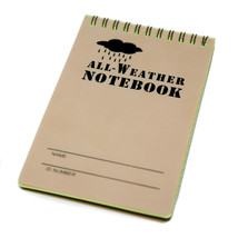 All-Weather Notebook (4&quot; x 6&quot;) - £3.88 GBP