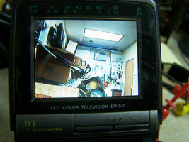 Casio EV-510B 2.5&quot; Color video monitor &amp;dash mount Panavise 717-06 mobil... - $39.59