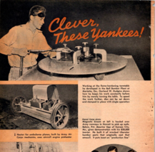 1945 Vintage Clever Yankees US Military Innovations Articles Popular Mec... - £15.62 GBP