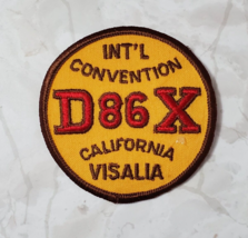 International DX Convention Visalia CA 1986 Patch - $9.95