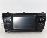 Audio Equipment Radio Display And Receiver Fits 2015-16 TOYOTA COROLLA O... - $269.99