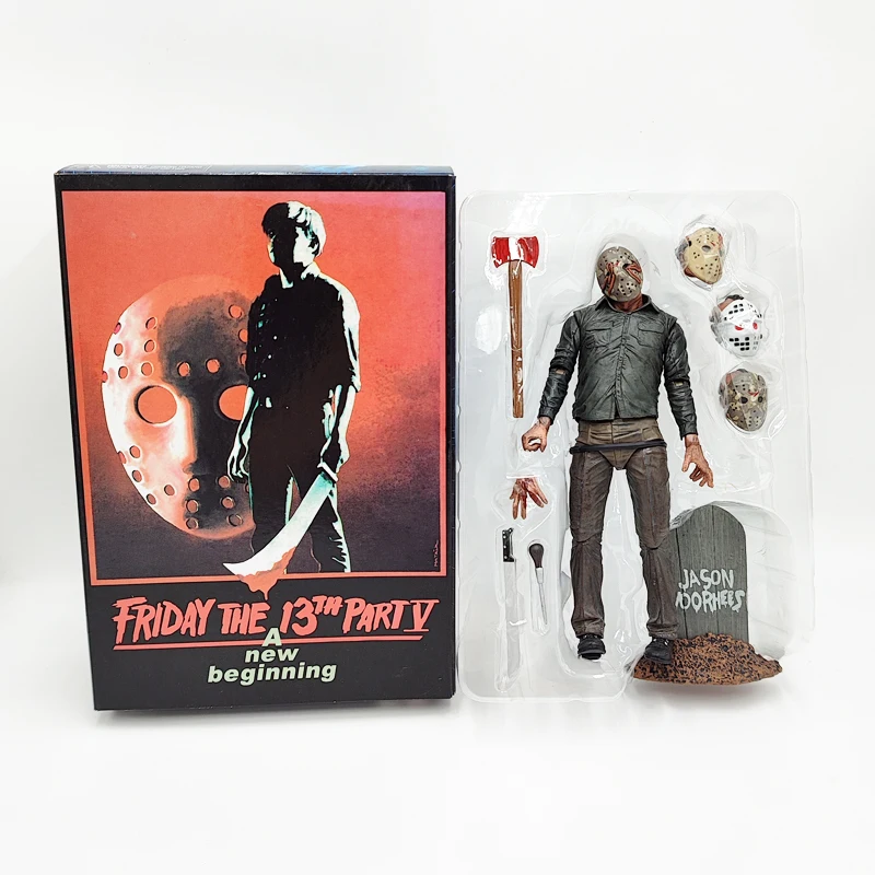 NECA The 13th Figure Part V  Jason Voorhees Action Figure Collectible Model - £24.39 GBP+