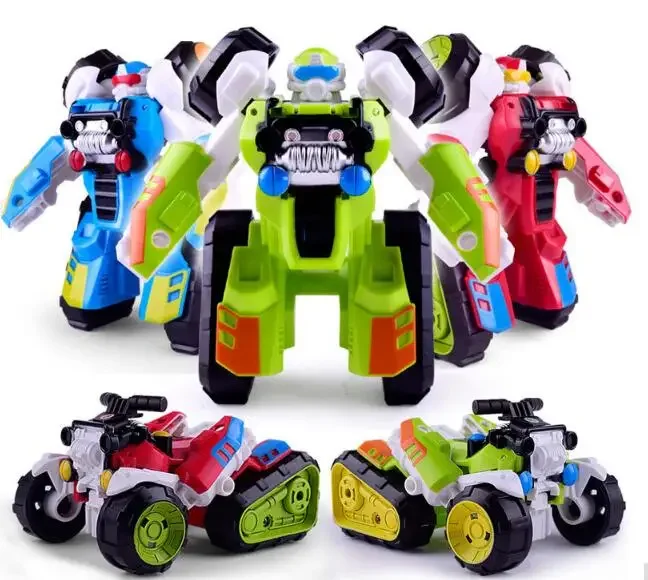 Ale transformation robot cool plastic deformation toy children robot for children gifts thumb200