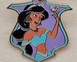 Jasmine Aladdin Princess Shield Crest 2012 Disney Metal Enamel Pin - $8.99