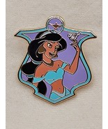 Jasmine Aladdin Princess Shield Crest 2012 Disney Metal Enamel Pin - £7.07 GBP