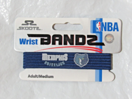 NBA Memphis Grizzlies Wrist Band Bandz Officially Licensed Size Medium S... - £10.16 GBP