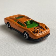 Greenbrier 9809 Sports Coupe Bright Orange Die Cast Toy Car Vehicle - $3.00