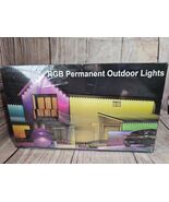 RGB Permanent Outdoor Lights App Controlled Voice Controlled 150ft - $78.90