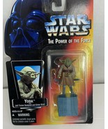 Star Wars Yoda 1995 Power of the Force Jedi Trainer With Backpack G2 - £7.32 GBP