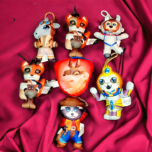 McDonald&#39;s THE MASKED SINGER Happy Meal Toy 7 Plush Lot - $7.88