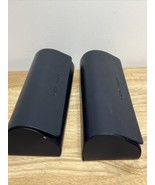 Lot of 2 Warby Parker Black Clamshell Eyeglasses Glasses Hard Case - $18.80